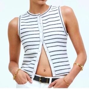NWT Madewell Cardigan Tank S